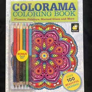 Coloring Book with Pencils
